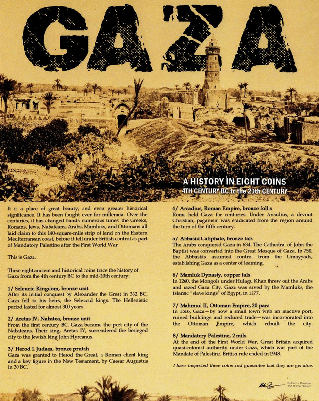 Gaza: A History in Eight Coins