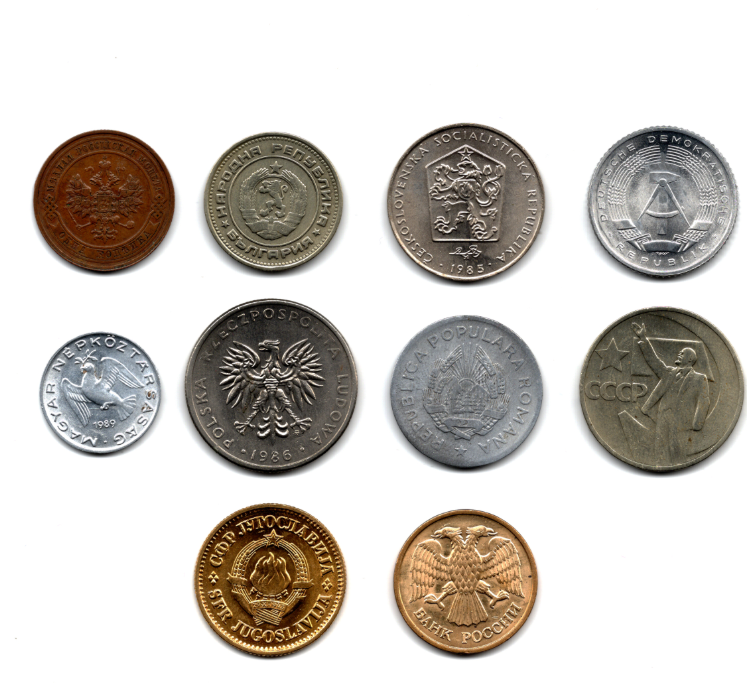 Cold War: The Rise & Fall of the Soviet Union and the Iron Curtain (10 Coin Box)