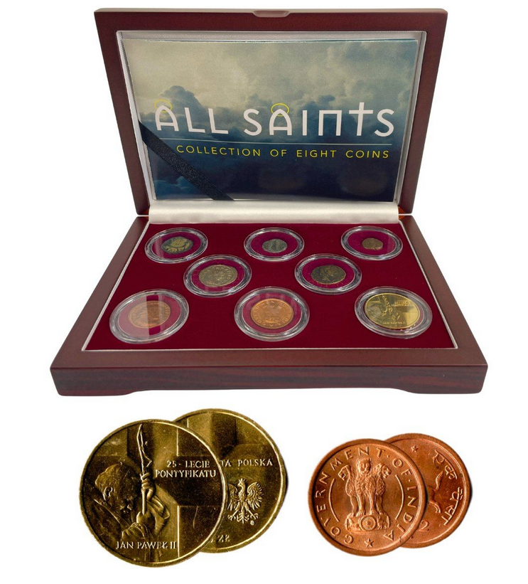 All Saints: A Collection of Eight Coins (Eight-Coin Box)