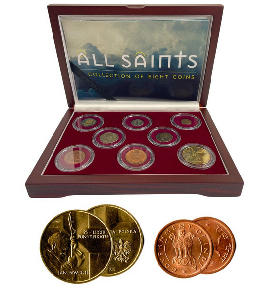 All Saints: A Collection of Eight Coins (Eight-Coin Box)