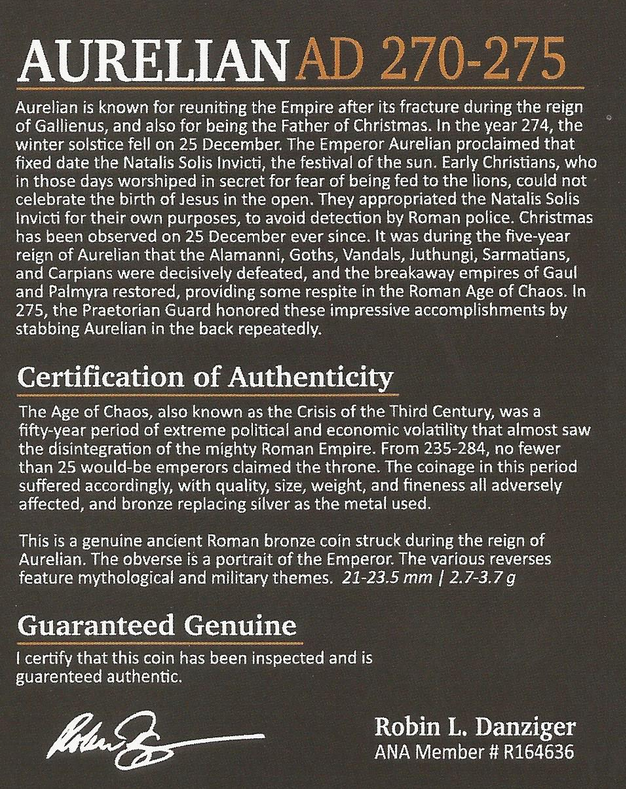 Aurelian: The Father of Christmas (Slab Box)