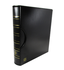 Black Grande Classic 3 Ring Certified Coin Slab Album with Slip Case (4 Pages)
