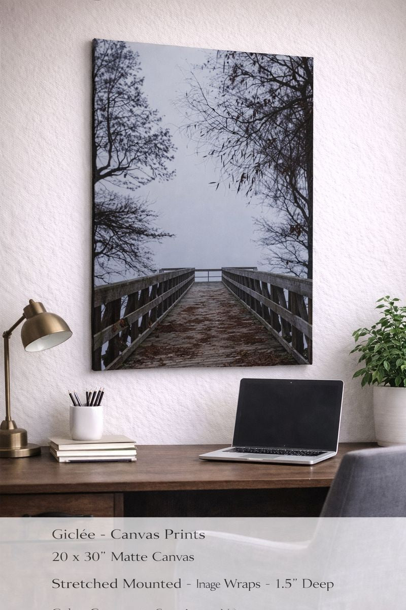 Large Boardwalk in Autumn