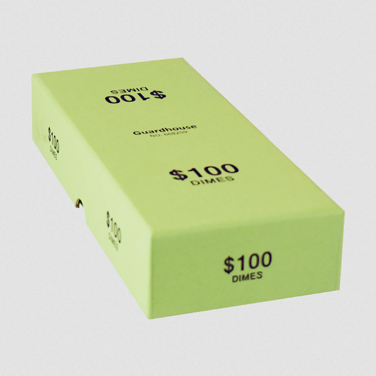 Rolled Coin Box - Dimes