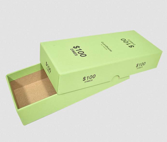 Rolled Coin Box - Dimes