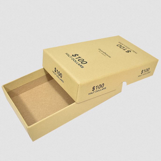 Rolled Coin Box - Half Dollar