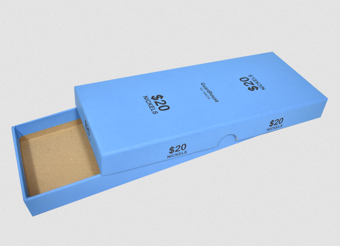 Rolled Coin Box - Nickels