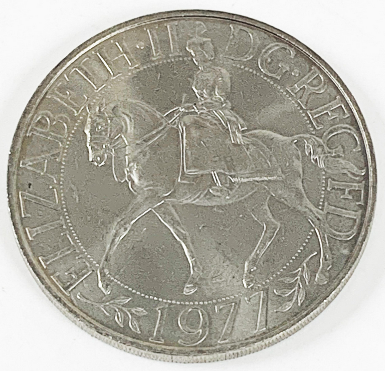Queen Elizabeth II, Silver Jubilee Crown 1977