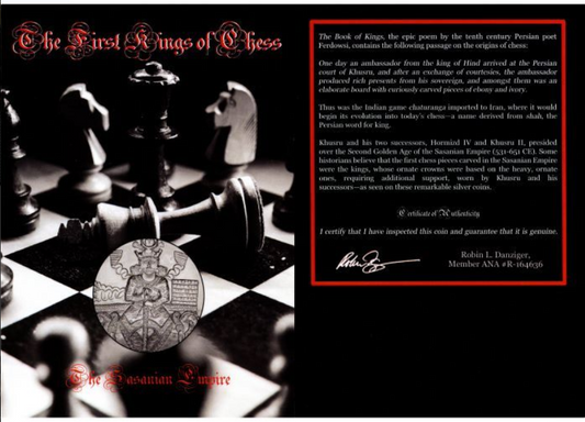 The First Kings of Chess: Silver Coins of the Sasanian Dynasty (album)
