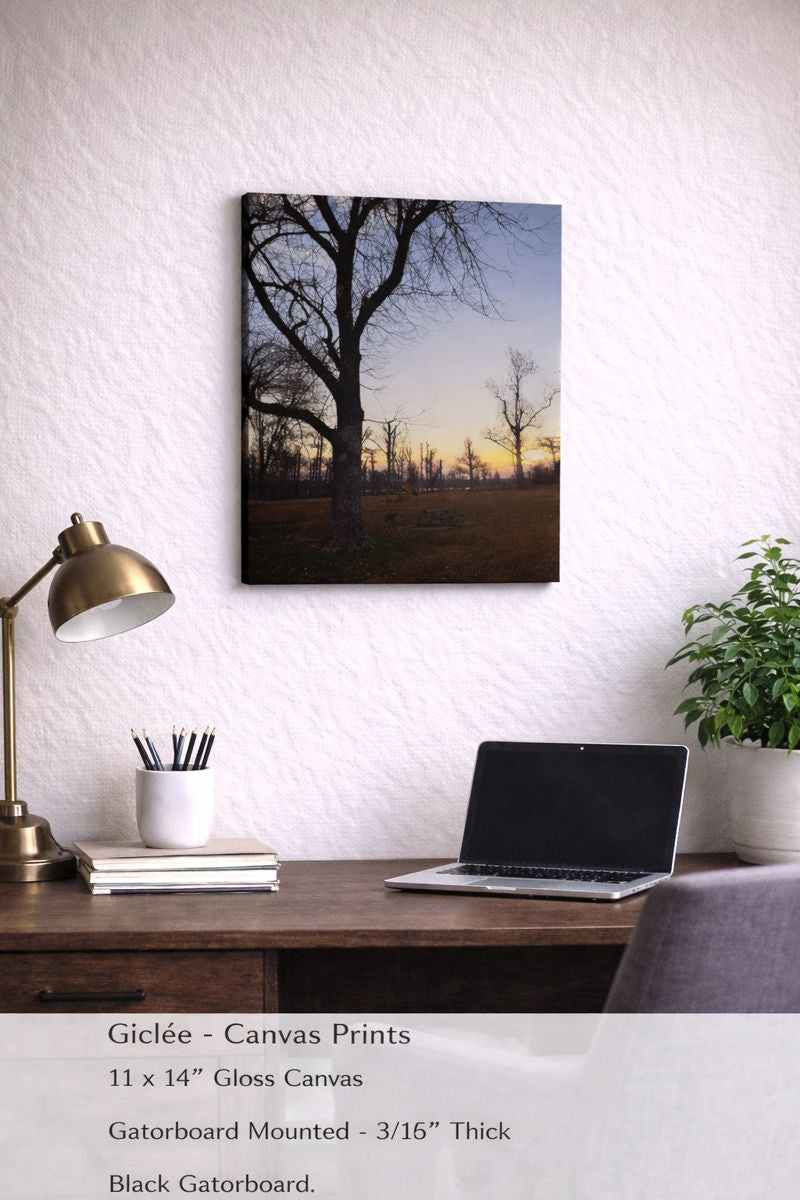 Sunrise at the Lake 11 X 14