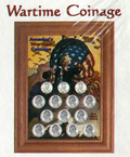 Solid Oak Wartime Coinage Frame